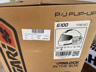 Casco Gari G100 Talla XS Blanco