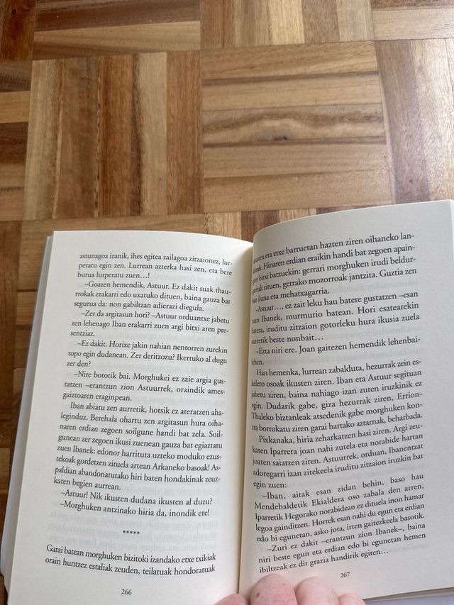 Iban Aldenurikoa - Thaurroken basoa: Thaurroken...