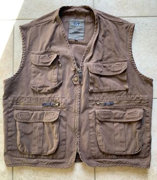 Gilet Sergio Tacchini uomo marrone XL