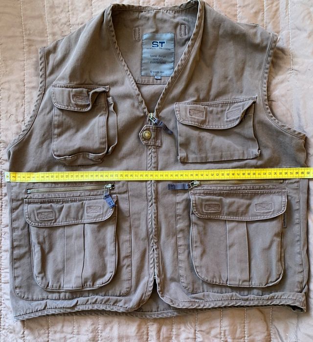 Gilet Sergio Tacchini uomo marrone XL