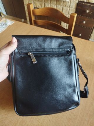 Borsello uomo Leathario nero