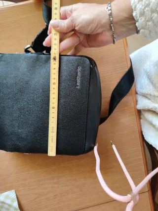 Borsello uomo Leathario nero