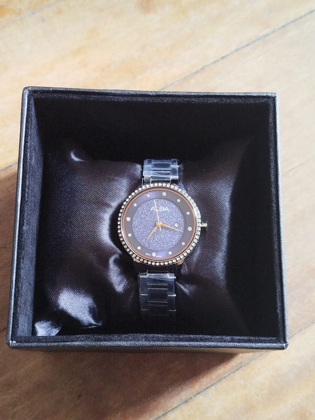 Seiko Alba AH7W29X1 da donna - Quarzo blu