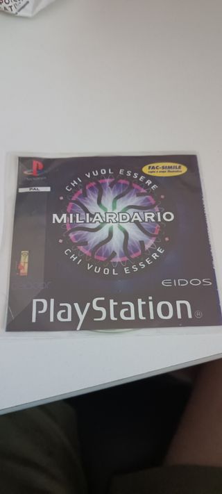 2 Giochi Chi Vuol Essere Miliardario PS1 ITA PAL