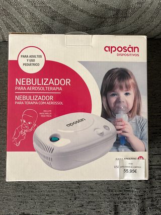 Aposan Nebulizador Aerosolterapia Adultos y Niños