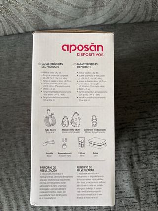 Aposan Nebulizador Aerosolterapia Adultos y Niños