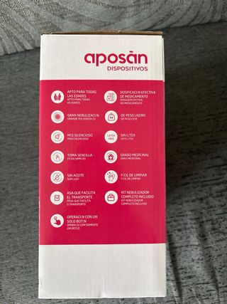 Aposan Nebulizador Aerosolterapia Adultos y Niños