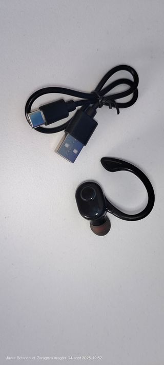 Auriculares Bluetooth Negros