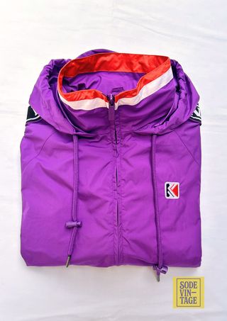 Chaqueta Karl Kani Vintage 90s/Y2K Morado Talla S