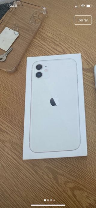 iPhone Apple Plata/Blanco