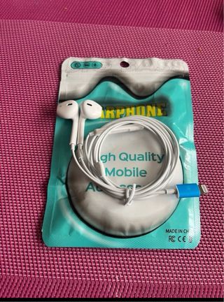 Auriculares iPhone Type-C Jack Blancos