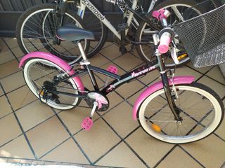 Bicicleta BTWIN niña rosa