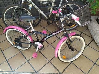 Bicicleta BTWIN niña rosa