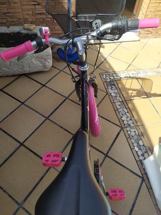 Bicicleta BTWIN niña rosa