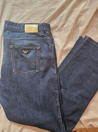 Pantalones Emporio Armani Azules