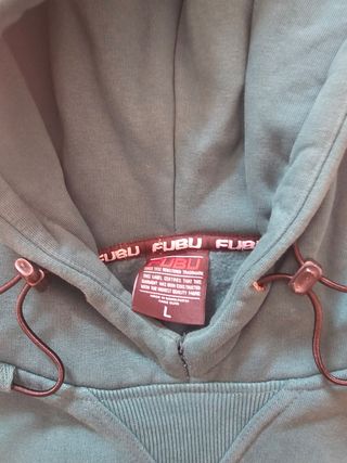 Sudadera FUBU verde con logo