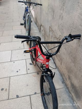 Bicicleta BMX Roja negociable 