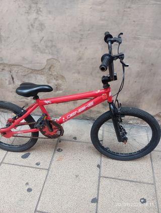 Bicicleta BMX Roja negociable 