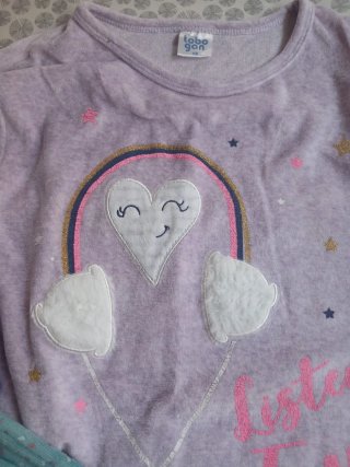 Pijama niña invierno.