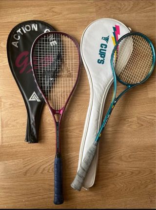 2 RAQUETAS SQUASH 
