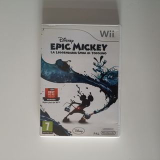 Disney Epic Mickey completo per Wii