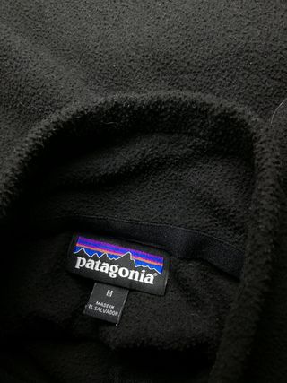 Pile Patagonia Uomo Nero M Poliestere Riciclato