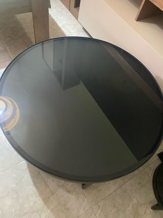 Mesa de centro IKEA redonda doble