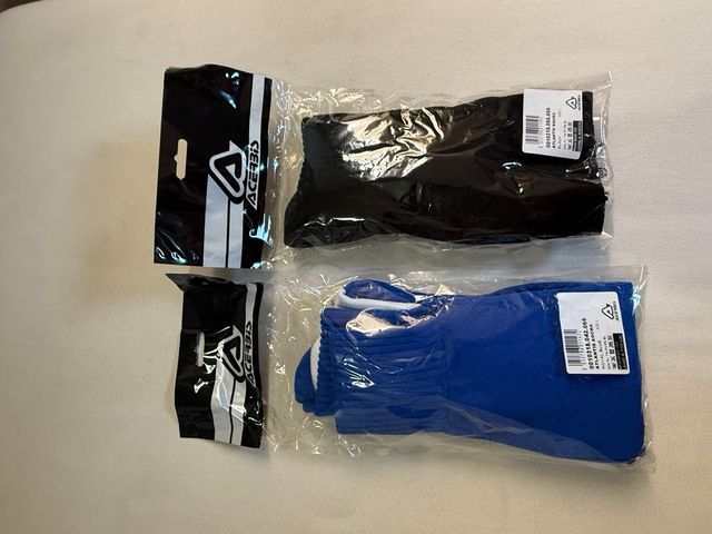 Medias Acerbis Negras y Azules