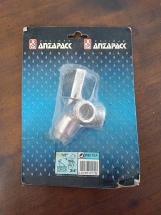 Grifo Anzapack 1/2 - 3/4 Cromado.