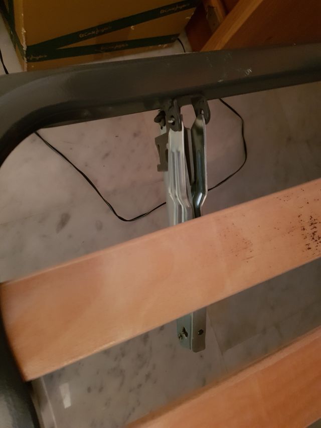 Cama articulada Pikolin 90cm con barandillas