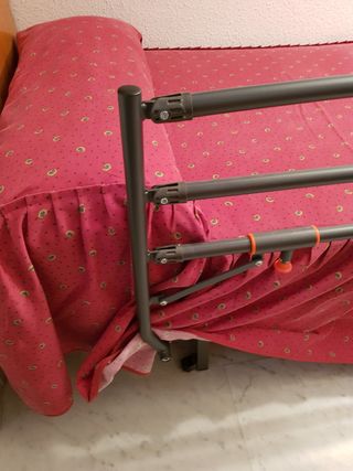 Cama articulada Pikolin 90cm con barandillas