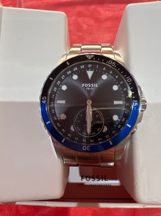 Reloj Fossil FB-01 Plata y Azul