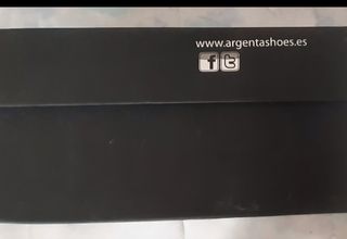 Sandalias Argenta Gris Plata Talla 38