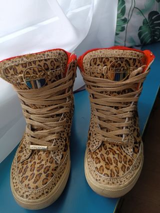 Zapatillas DKNY Animal Print Talla 36'5