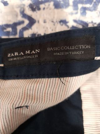 Pantalón azul Zara,talla 40.