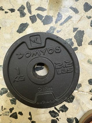 Mancuernas Decathlon ajustables