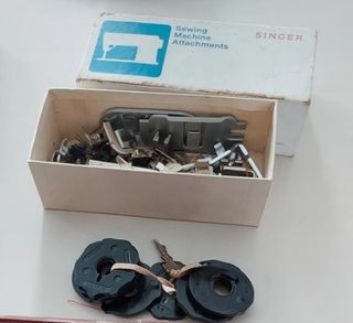 Singer Caja Repuestos Máquina Coser