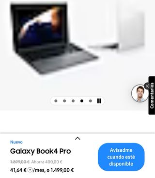 *OFERTA* Samsung Galaxy Book4 PRO