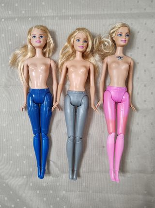 3 Barbie Bionde