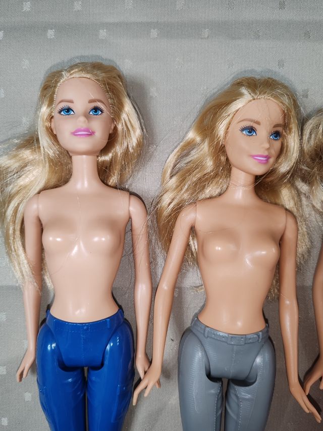 3 Barbie Bionde