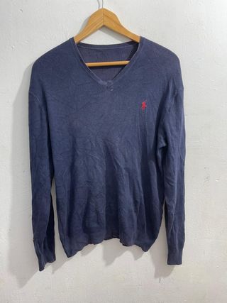 ¡¡OFERTA!! Talla L Jersey Polo Ralph Lauren Azul 