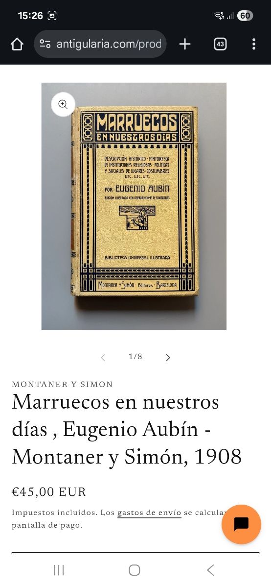 Marruecos en nuestros días. 