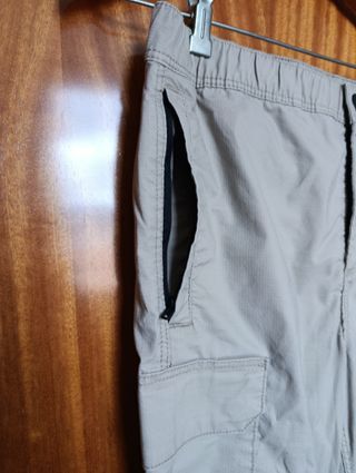 Pantalones Cargo H&M color gris Talla S