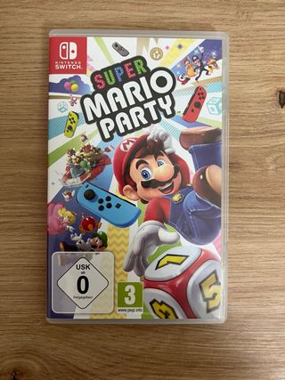 Caja del Super Mario Party Nintendo Switch