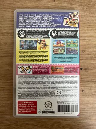 Caja del Super Mario Party Nintendo Switch