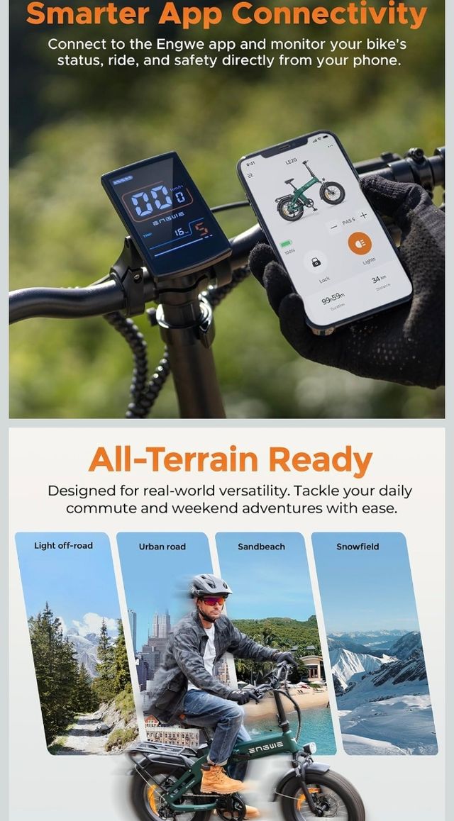 ✅BICICLETA ELÉCTRICA ENGWE EP2 3.0 BOOST ÚLTIMAS!✅
