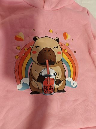 Chándal Capibara Rosa psra niñas 4-5 años