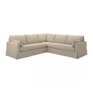 Funda Sofá Esquina IKEA HYLTARP Beige 4 Plazas