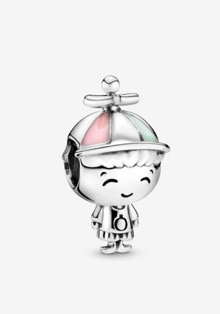 Charm Pandora Familia Corazones Plata