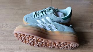 Zapatillas Adidas Gazelle Bold Verdes Talla 40.5